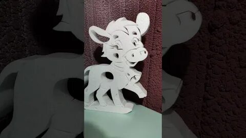 Дракон из пенопласта на новый год