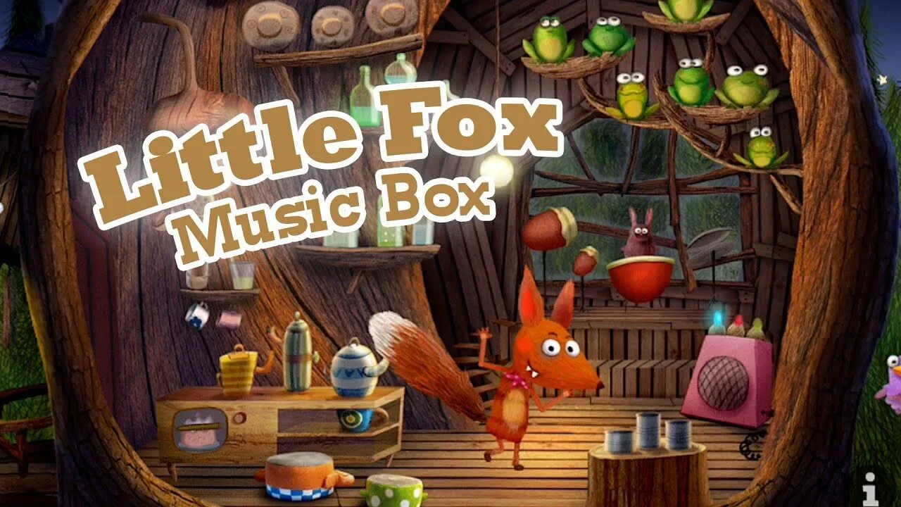 Little fox music box. Игра про лисенка. игры для детей лисенок. the little fox игра. игра про лисенка старая.