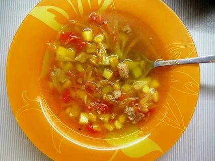 Щи с картофелем