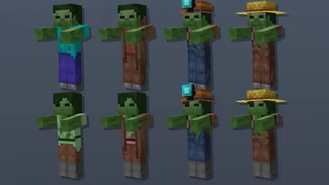 Max's Better Mobs v1.5 Bedrock Edition Minecraft Texture Pack.