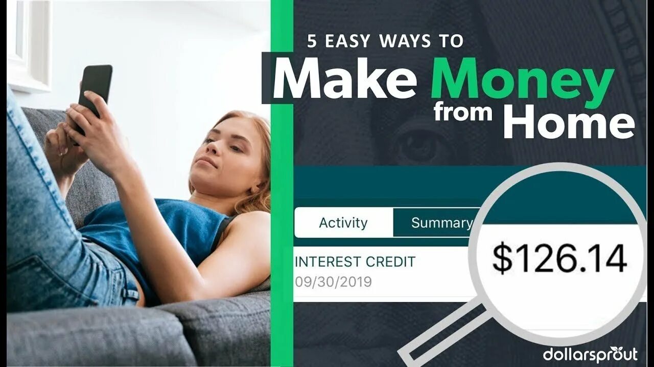 Earn start. Ways to make easy money from Home. Easiest way to make money. Legit ways to earn money.