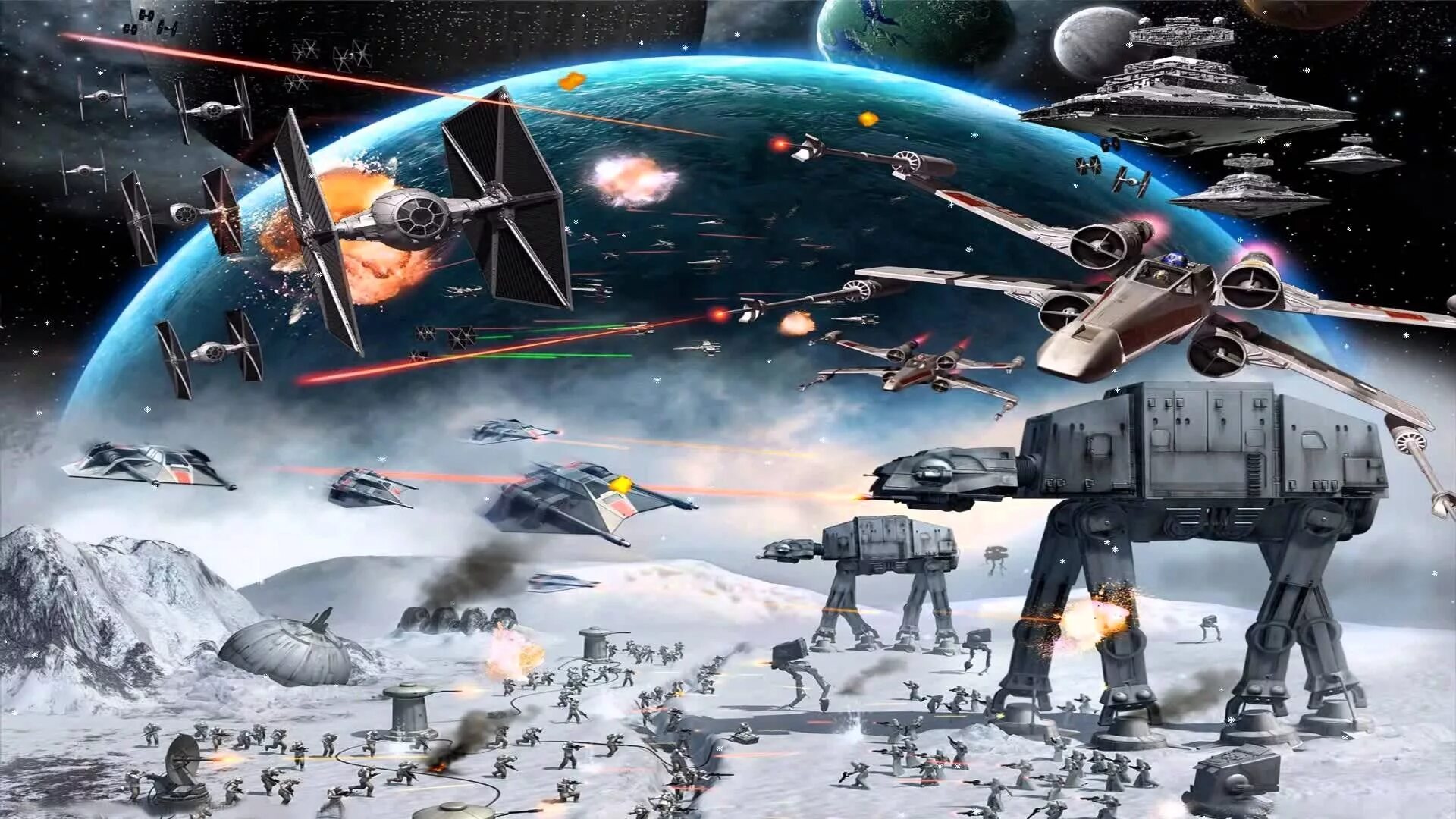 Космический бой Звездные войны. Битва при Явине Звездные войны.