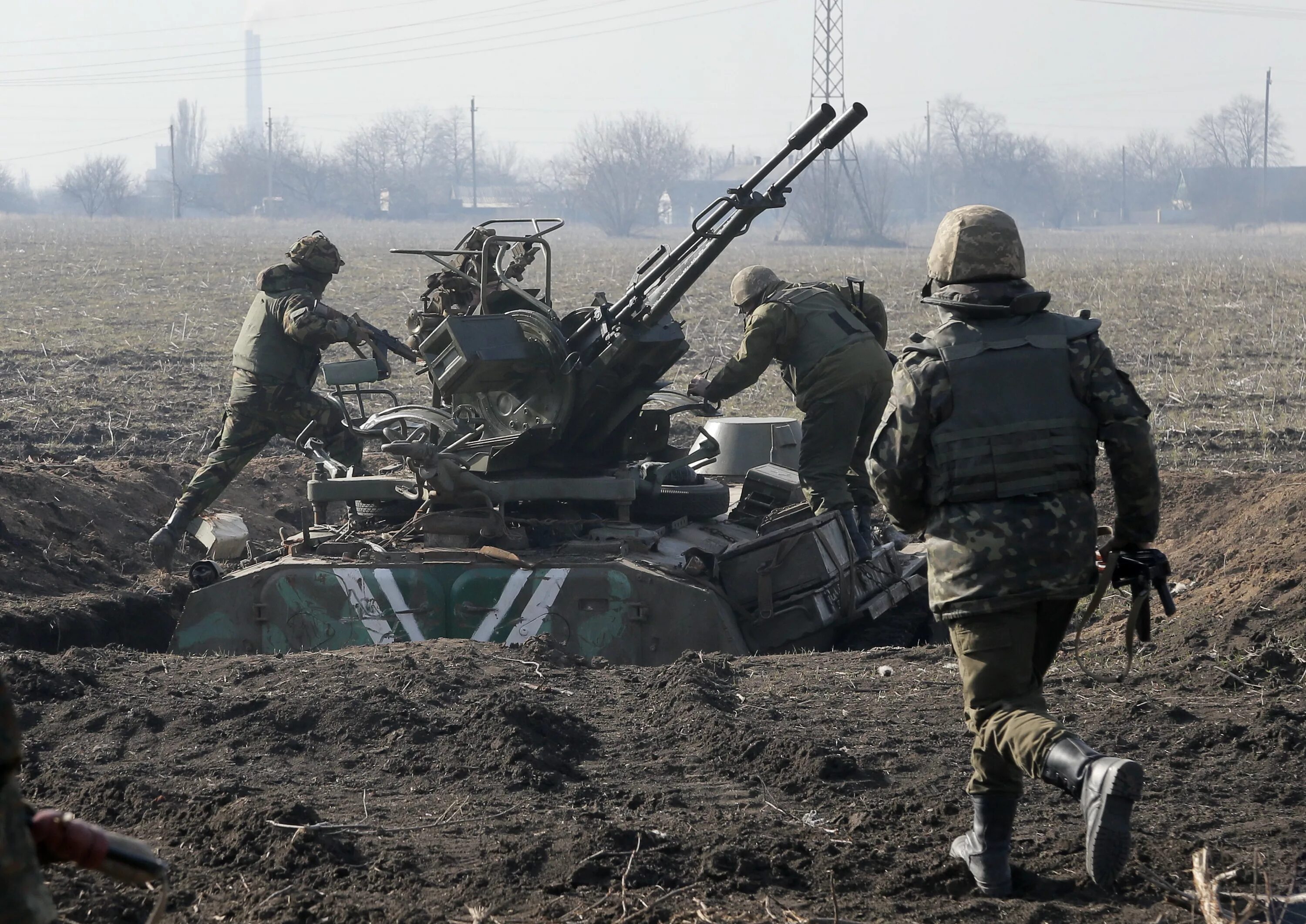 Видео боевых действий вс рф. Донецк боевые действия.