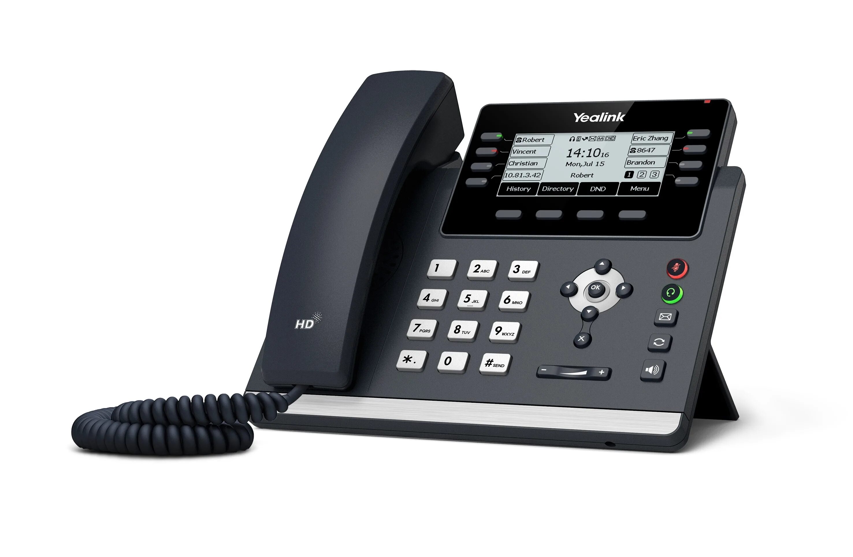 Sip телефоны стационарные. Yealink sip-t48u. voip-телефон yealink sip-t46u.