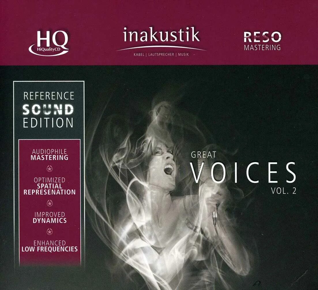 Sound reference. In-Akustik reference Sound Edition.. Great Voice. V/A "great Voices Vol.2". Great voices