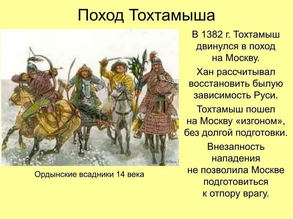 Набег хана Тохтамыша на Москву в 1382. Хан Тохтамыш 1382. Поход Тохтамыша в 1382 г.. 1382 Тохтамыш. Поход ордынского хана