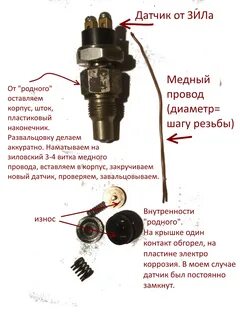 Какой датчик задней