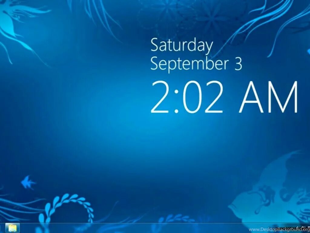 Desktop clock