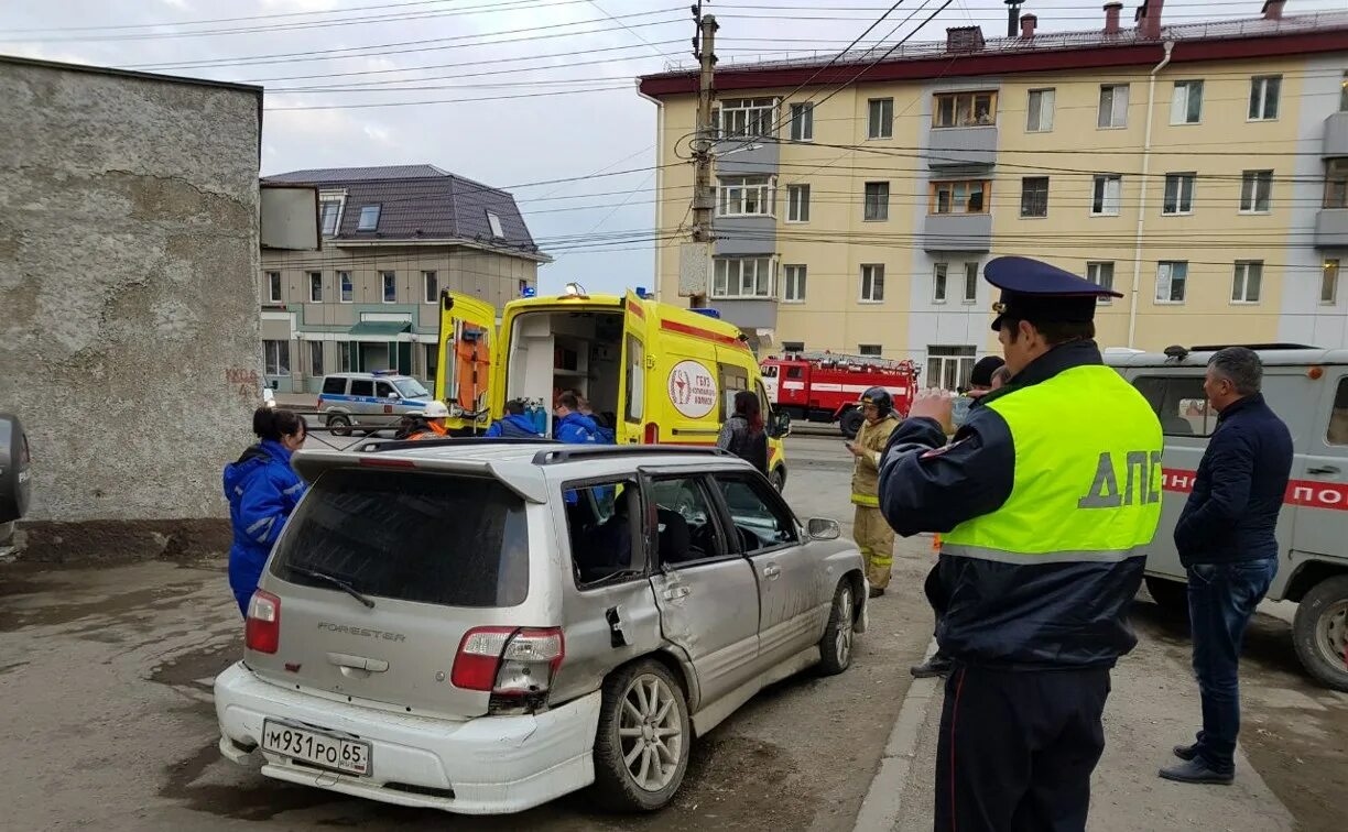 ДТП Сахалинская область Горнозаводск.