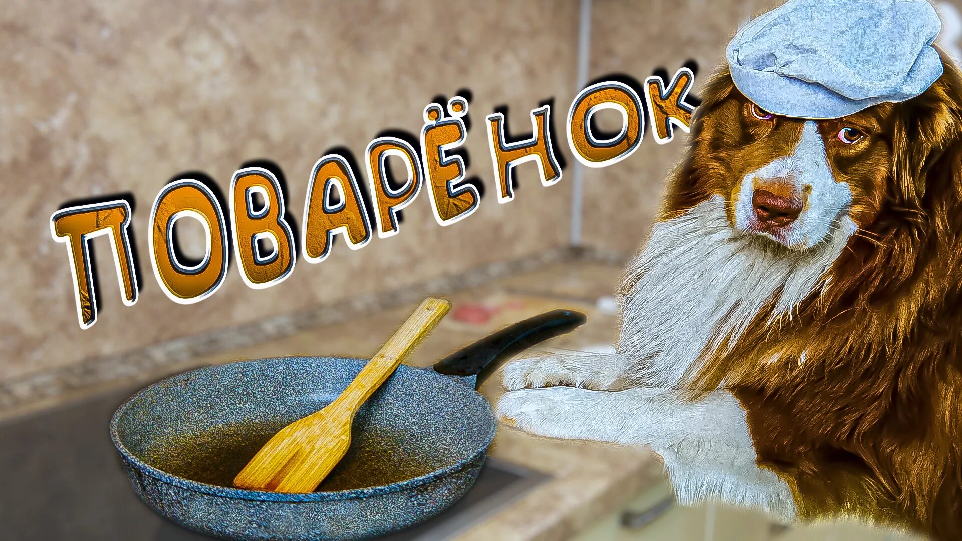 Собака гуда. Собака повар. пес готовит. собачка готовит. собака поварята.