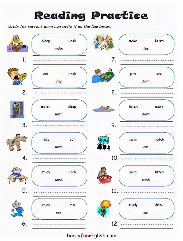 Reading 6 form