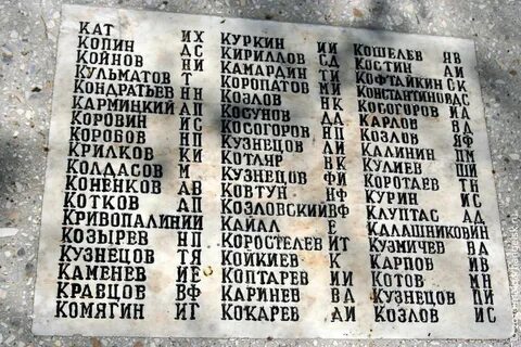 Фамилии братск