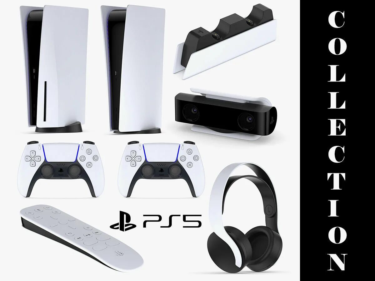 Как пользоваться ps5. PLAYSTATION 5. Модель ps5. Ps5 3д модель. Ps5 комплектация.