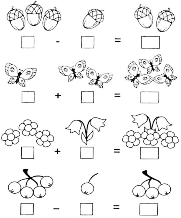 Решение примеров в пределах 3 задания для дошкольников. Задания на решение примеров для дошкольников. Задания по математике решение примеров для дошкольников. Задачи для дошкольников 5-6 лет по математике. Задачи по математике по картинкам 1 класс