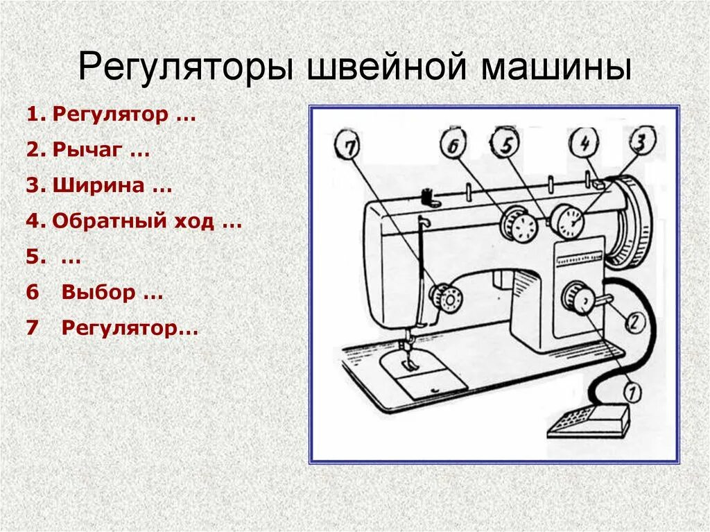 Скорость швейной машины. Регуляторы швейной машины. регулятор стежка швейной машины. регулятор длины стежка швейной машины. строение швейной машинки.