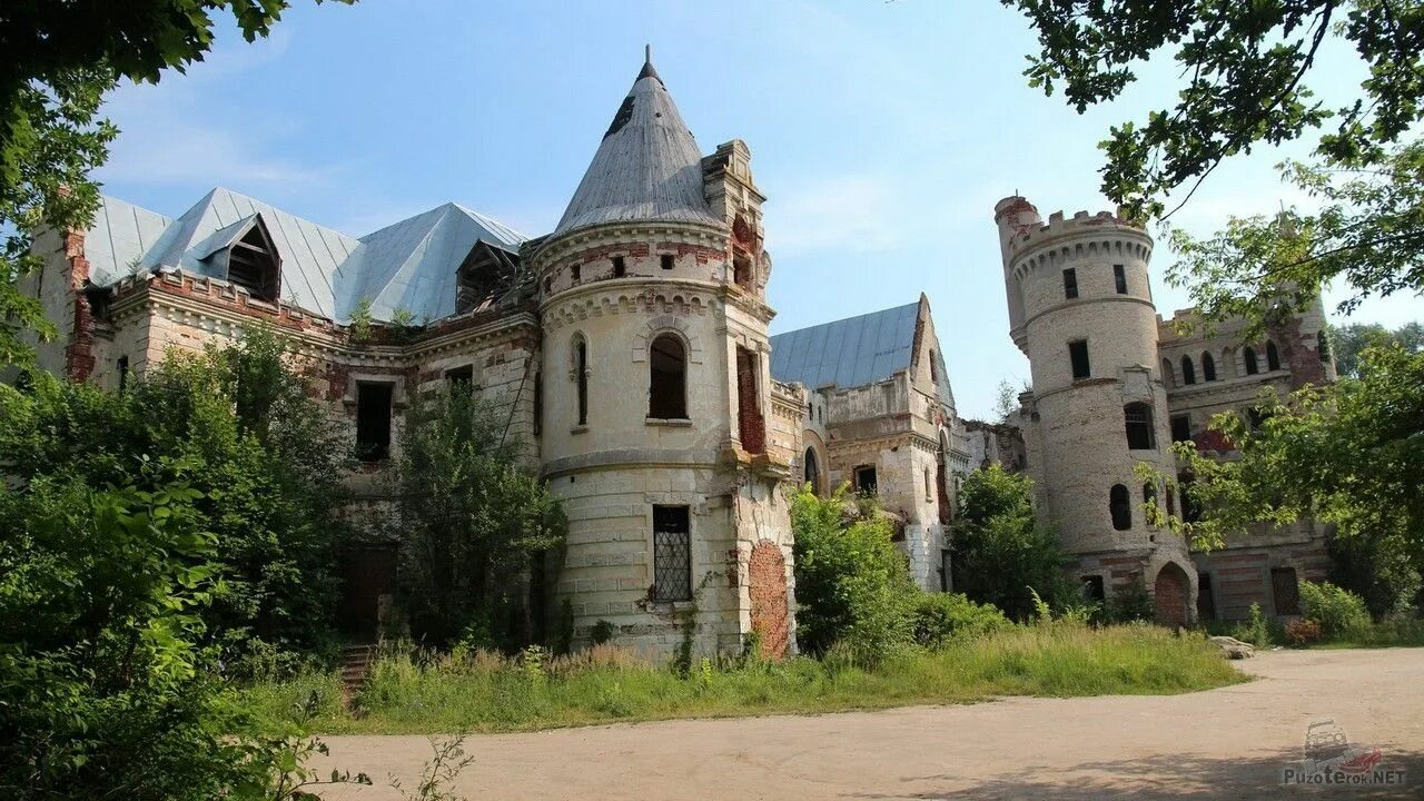 Заброшенный замок муромцево. Усадьба Храповицкого в Муромцево. Усадьба графа Храповицкого. Музей Храповицкого в поселке Муромцево.