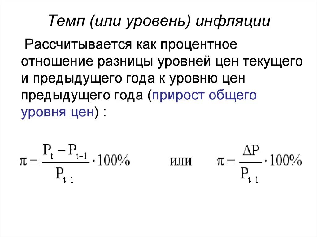 Инфляция за два года