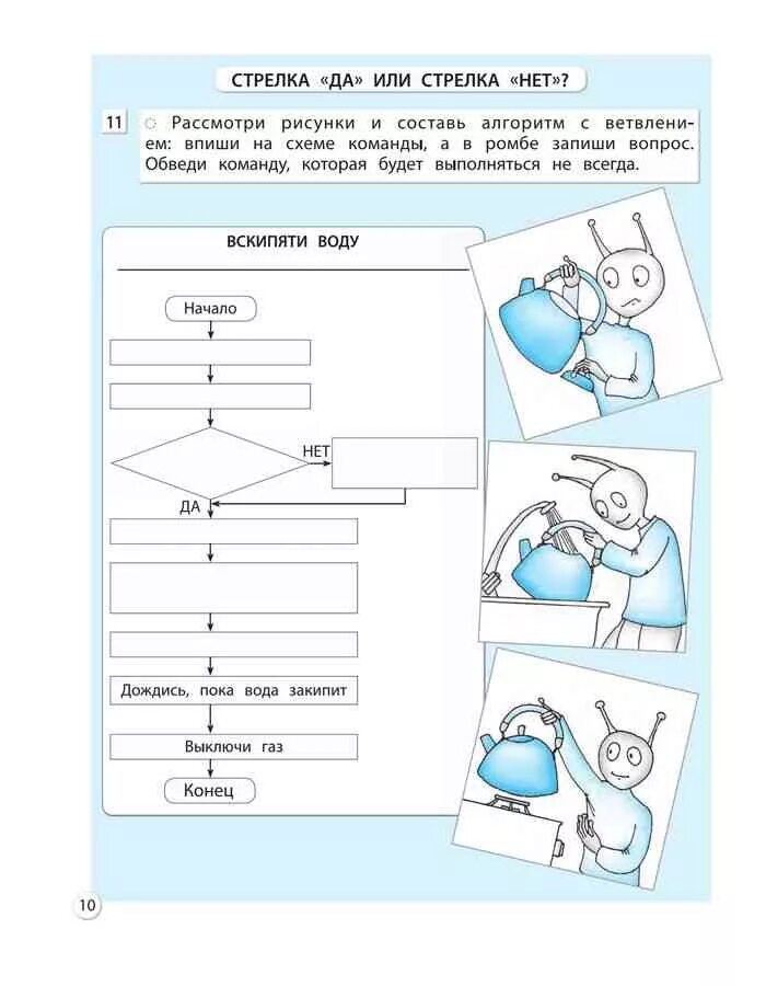 Рабочий алгоритм. Информатика 3 класс рабочая тетрадь Горячев 1. Информатика 3 класс учебник Горячев. Информатика 1 класс Горячев задания. Информатика 3 класс рабочая тетрадь 1 часть Горячев.