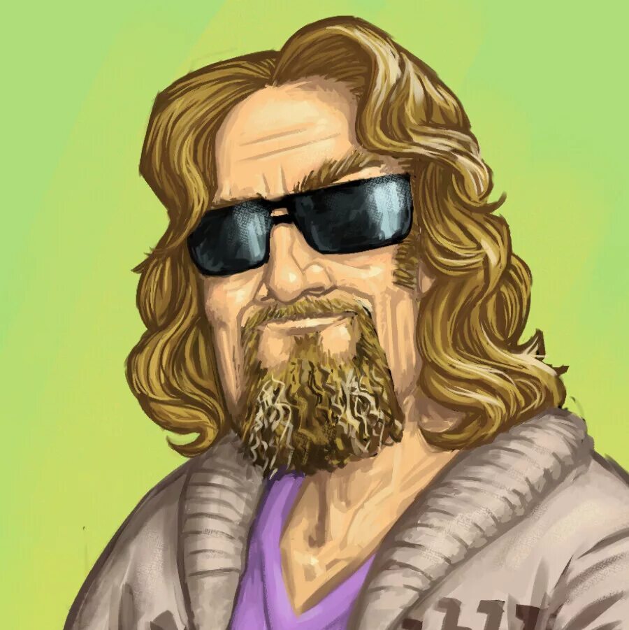 Go dude. Лебовски аватар. лебовский арт. dude лебовски. чувак лебовски.