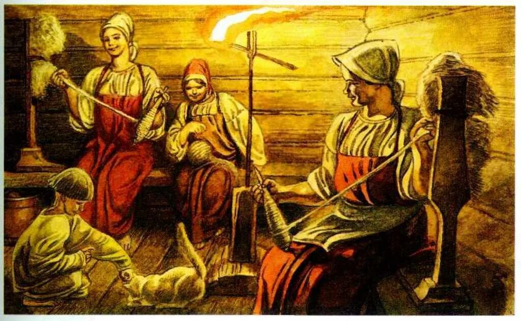 Чем были заняты жители древнерусских