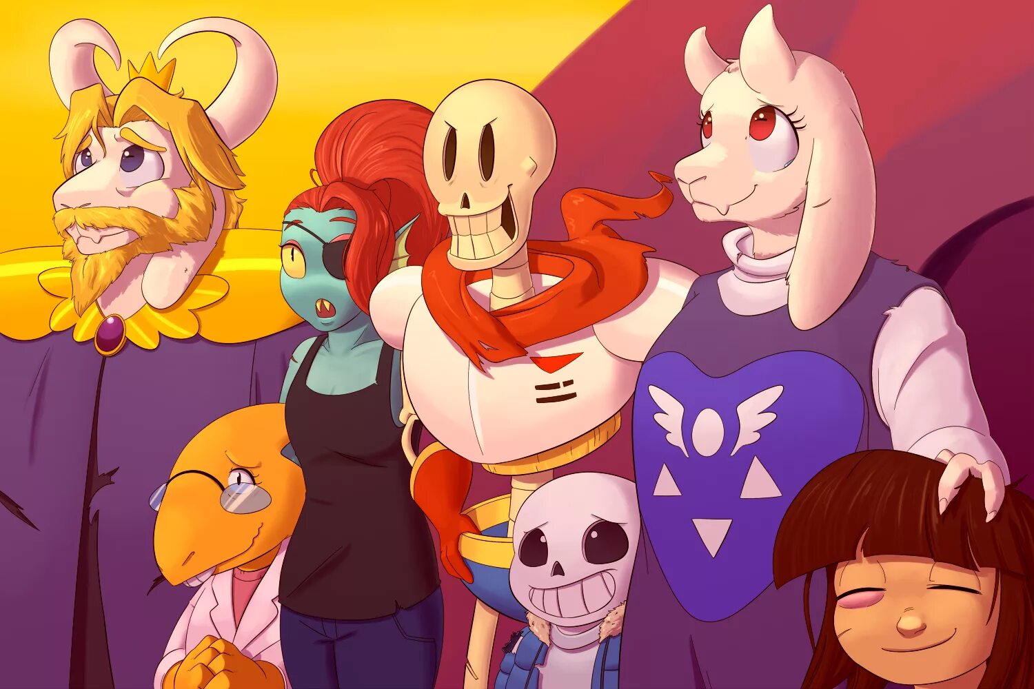 Undertale. Ундертале персонажи. Андертейл персонажи арт. Undertale Пацифист. Undertale yellow пацифист