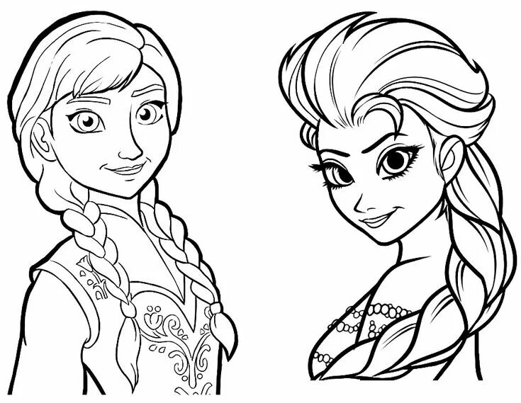 Elsa's Magic Frozen 2 Coloring Pages for Kids ⋆ Free Printable PDF Elsa coloring