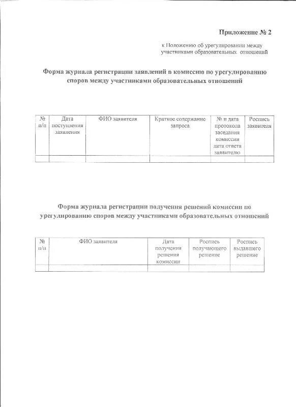 Протокол урегулирования спора