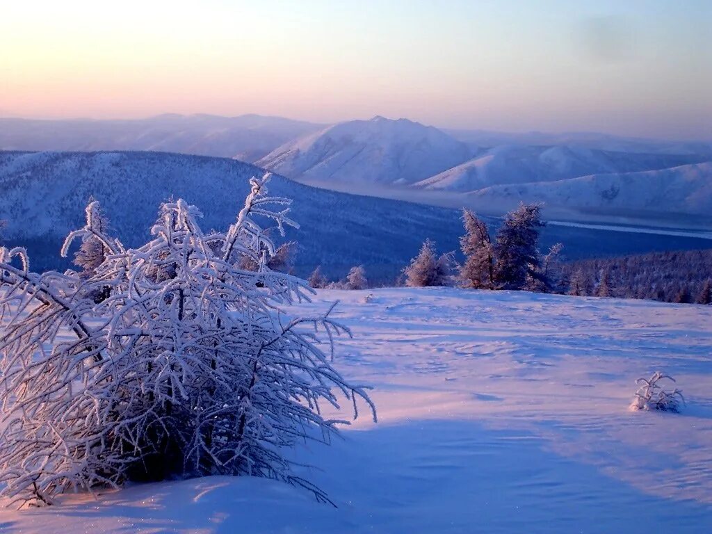 суровый холодный край