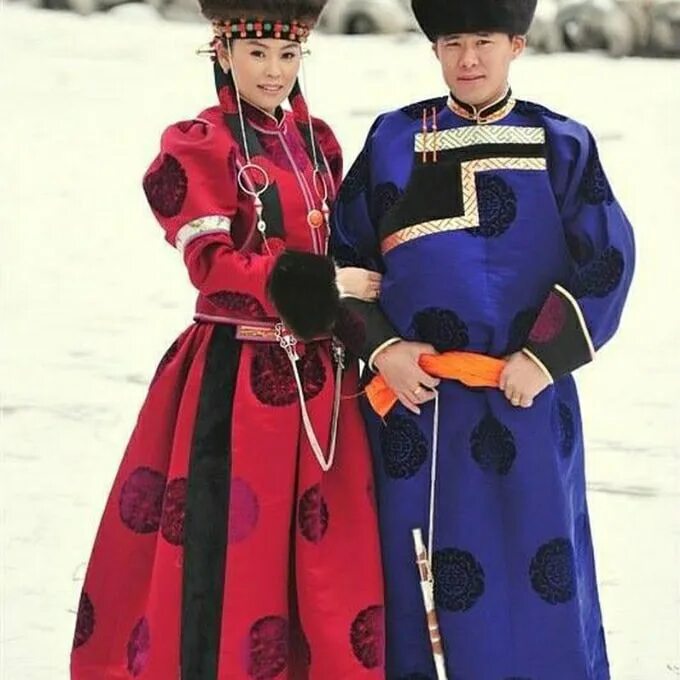 Мои куклы в бурятских народных костюмах