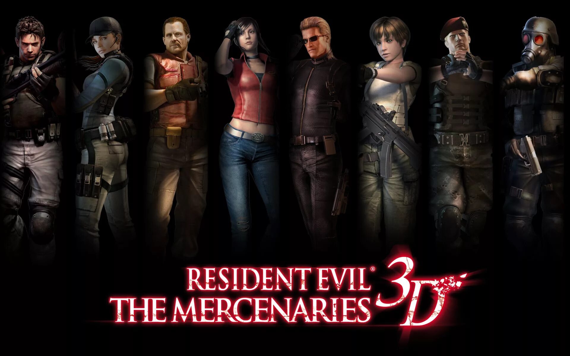 Mercenaries 3. Resident Evil: the Mercenaries 3d. Resident Evil the Mercenaries 3d hunk. Джилл Валентайн Resident Evil: the Mercenaries 3d рукопашный бой.