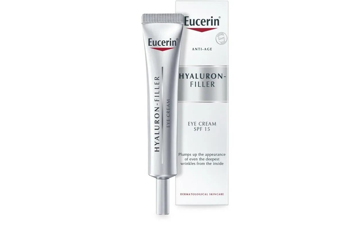 Филлер крем для лица от морщин. Крем eucerin hyaluron-filler для кожи вокруг глаз. крем eucerin anti age. эуцерин dermopure сыворотка для проблемной кожи 40 мл. hyaluron-filler крем для кожи вокруг глаз spf 15, 15 мл.
