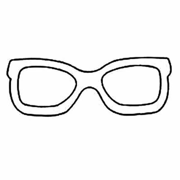 Очки раскраска для детей распечатать Kleurplaat Brillen te verhullen kleurplaten Zomerknutsels, Fijne vadersdag, Kleu