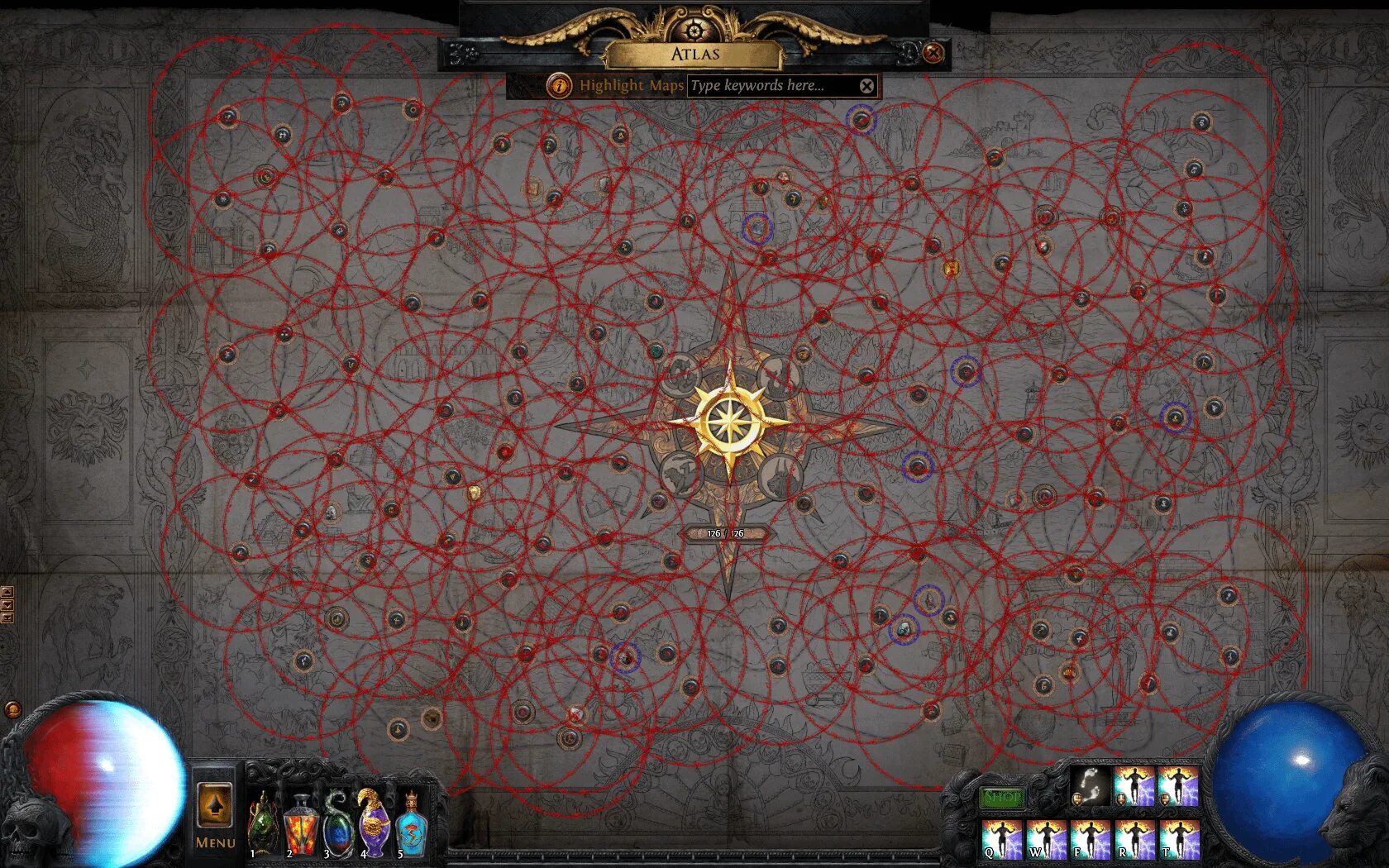 Poe atlas tree 3.24. Path of Exile атлас. POE карта. POE карта атласа. Path of Exile карта.