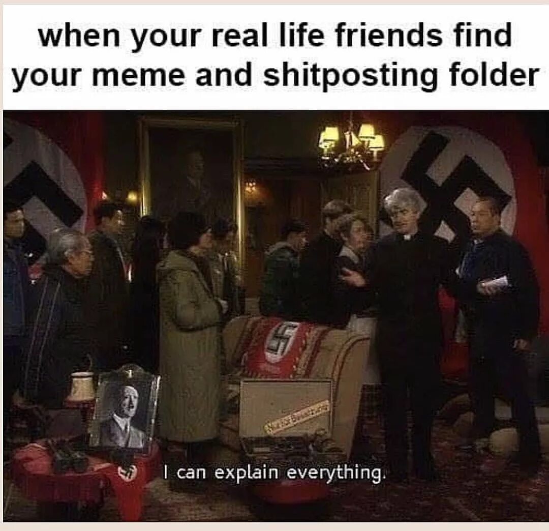 It really do be like that. I can explain everything. I can explain Мем. Отец Тед мемы. Я могу объяснить Мем.