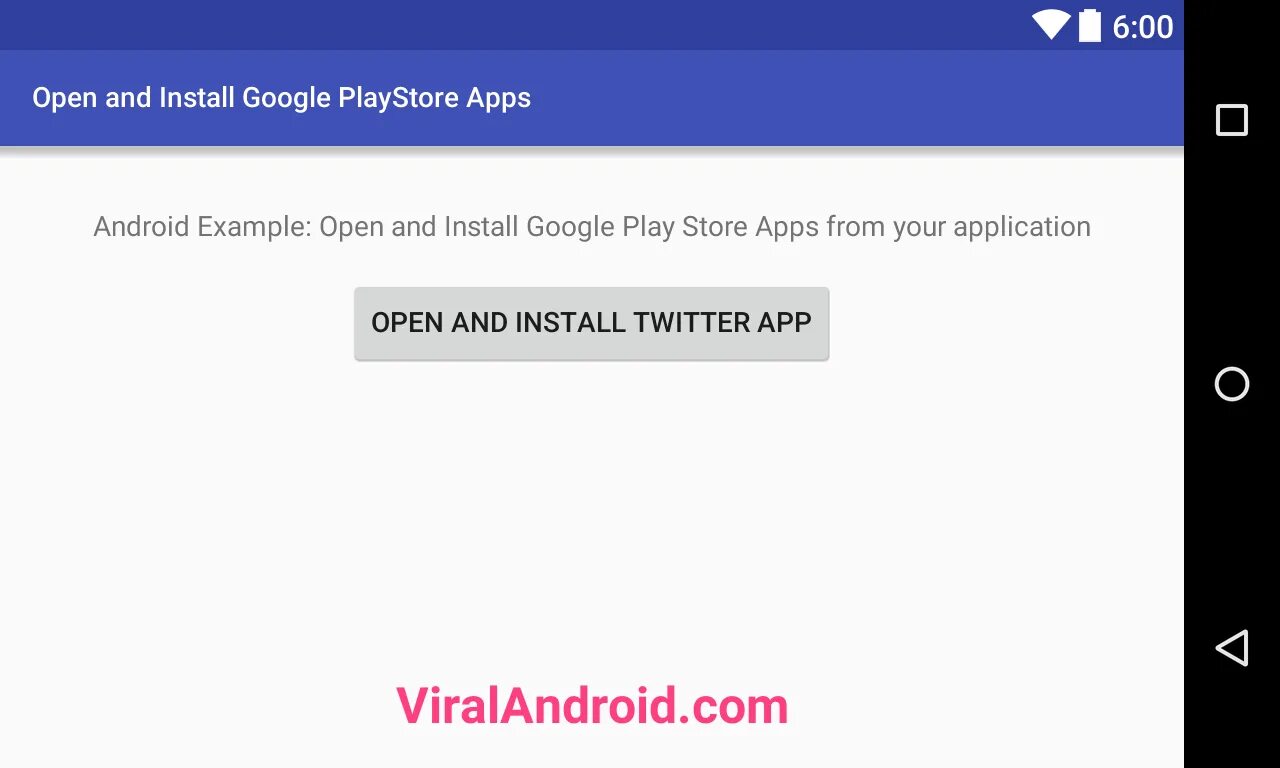 Android install app