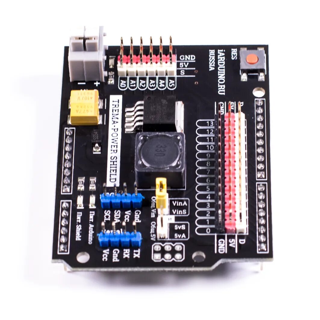 Trema шилд ардуино. Trema-Power Shield для Arduino. Плата расширения trema Shield. Arduino, ESP, Raspberry Pi, smp.