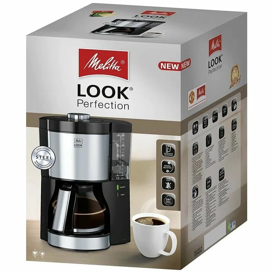 Капельная кофеварка Melitta. Кофеварка Melitta look. Кофеварка Melitta 21872. Кофеварка Melitta look черный.