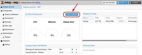 Proxmox backup