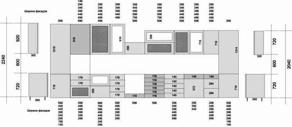 Стандартная высота выдвижных ящиков на кухне. Размер кухонных шкафов стандарты нижние. Ширина кухонных фасадов стандарт. Стандартная ширина фасадов кухни.