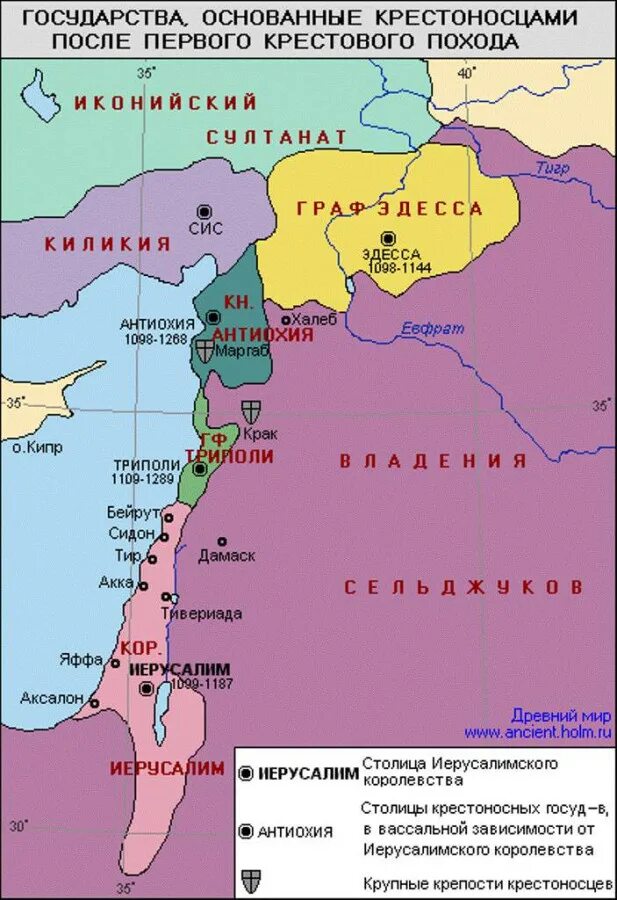 Иерусалим государство крестоносцев. Королевства крестоносцев карта. Иерусалимское царство карта. Государства крестоносцев. Государства крестоносцев в 11 12 веках.