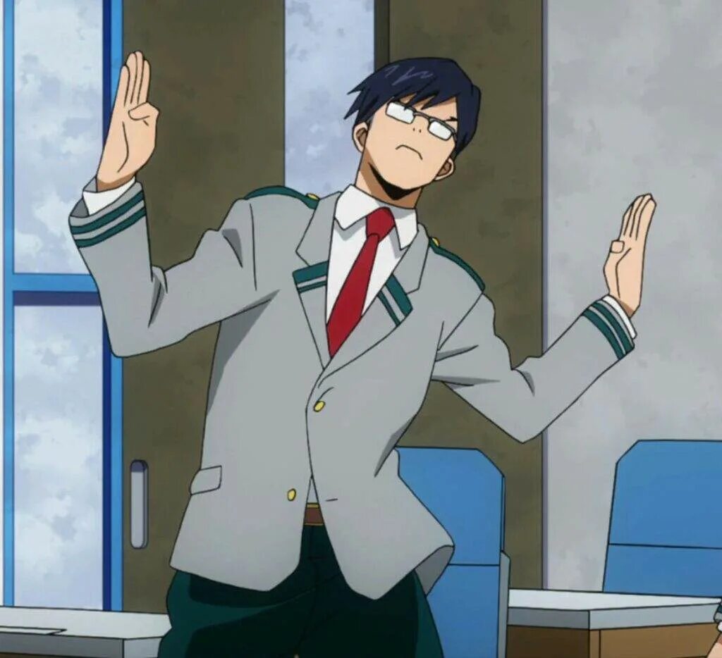 Моя геройская академия иида тенья. Мга иида тенья. Иида мга. Иида тенья аниме. Геройская академия мемы.