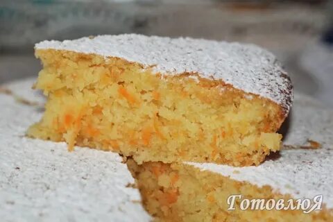 Пирог с морковью в духовке на кефире
