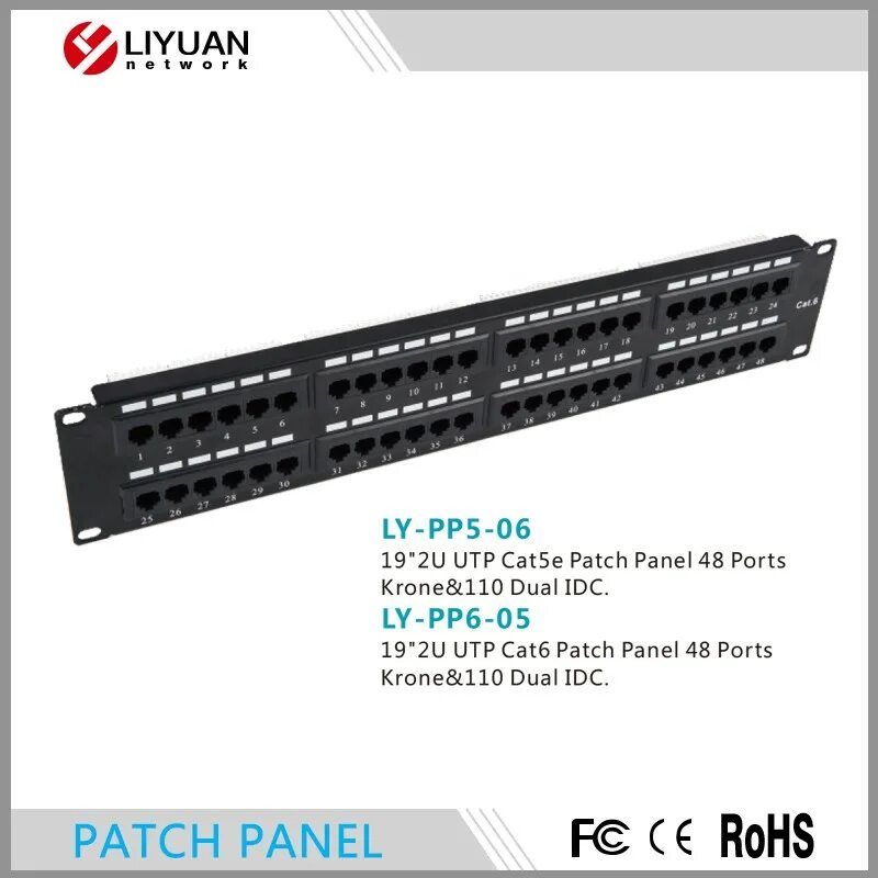 Idc idc кат 5e. Патч-панель кат.6 utp, 48 портов dual. коммутационная панель patch panel 19&quot; 2u utp 48 port кат. 5e exegate ex256753rus. 48 ports utp cat.5e patch panel, 2u, ly-pp5-06. патч-панель 19 110 krone.