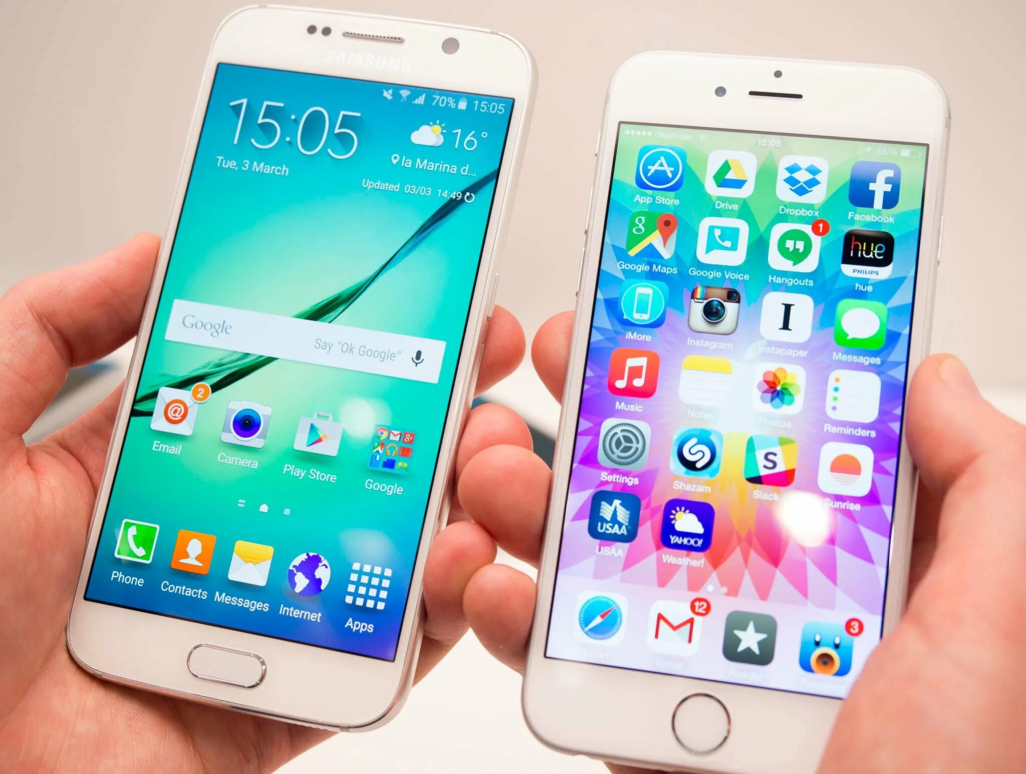 Samsung против iphone. Iphone 6 Samsung s6. Samsung s6 vs iphone 6. Iphone 6s vs Samsung Galaxy s6. Самсунг айфон 7.