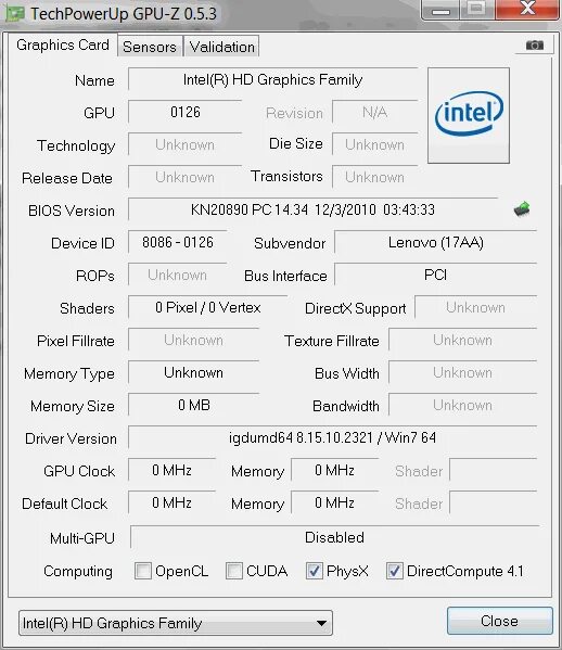Intel HD 3000 GPU Z. HD Graphics 3000 GPU-Z. Gpuz ru