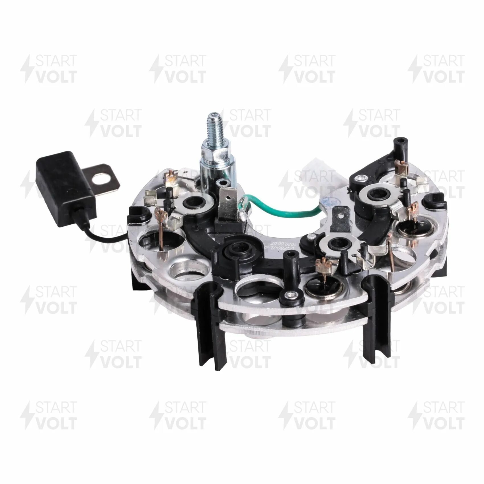 Диодный мост генератора стартвольт 100а 2108. Выпрямитель startvolt vdb0550. Стартвольт диодный мост генератора ваз-2101. Диодный мост генератора стартвольт 100а 2108. Startvolt vdb1807 мост диодный.