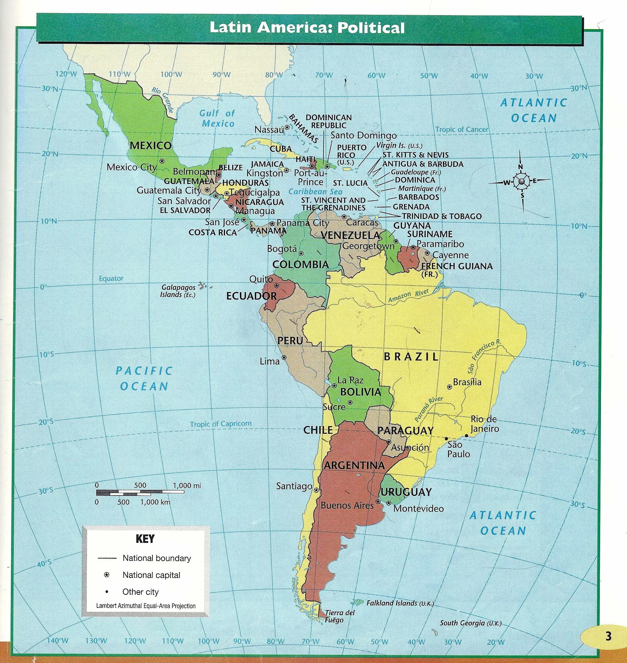 Политическая карта Латинской Америки. Латинская Америка на карте. Карта Латинской Америки на испанском. Карта Латинской Америки со странами.