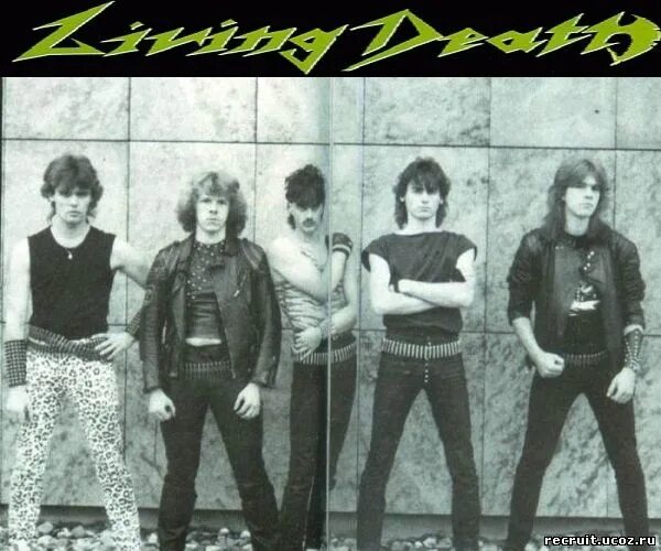 Музыка группы living. Living Death Band. Living Death группа 1985. Death Live группа. Living Death группа фото.