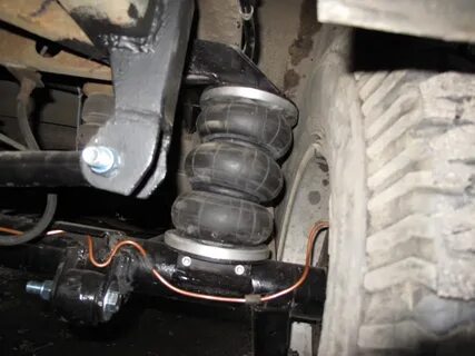 Установка пневмоподвески уаз