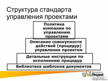 Структура стандарта организации